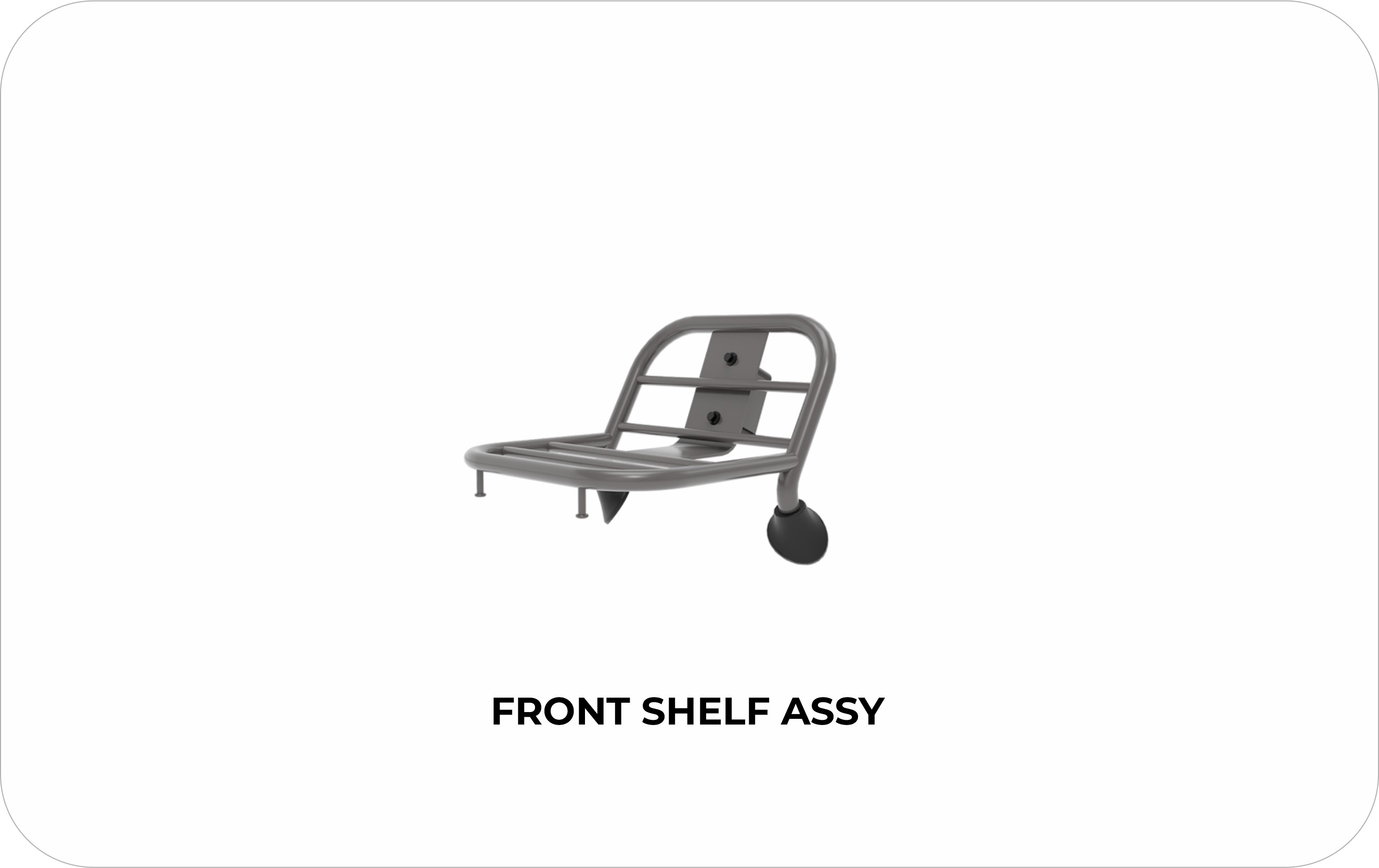 Front shelf assy